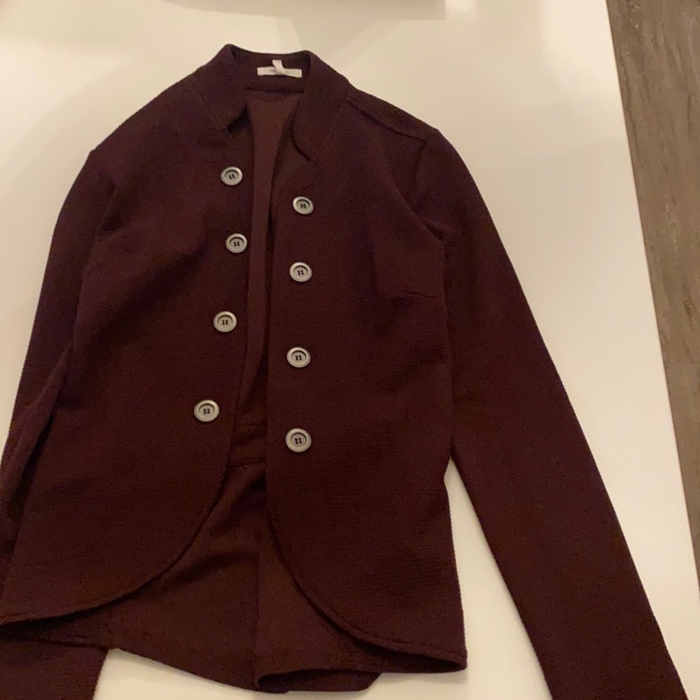 Burgundy Cardigan